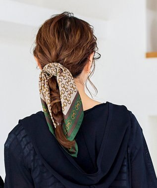 Tiaclasse アソートスカーフ Aグリーン