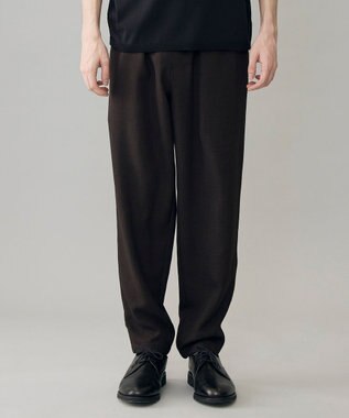 UNFILO MENS リネンライク イージーテーパード