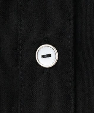 23区GOLF 【WOMEN】カノコ刺繍 ノースリーブ シャツ ブラック系