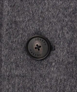 JOSEPH HOMME グロッシーウール　チェスターコート グレー系
