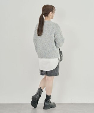 Green Parks ブークレニットプルオーバーⅡ Gray