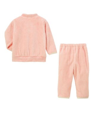 MIKI HOUSE HOT BISCUITS 【ミキハウス】【80-130cm】 マイクロファー ルームウエア ピンク