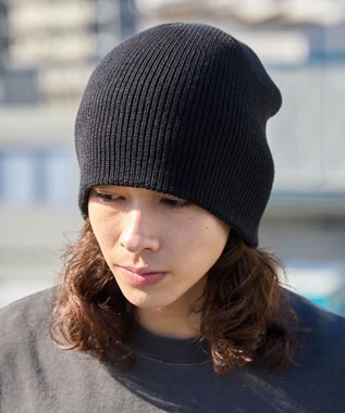 WEGO 【ユニセックス着用ITEM】2wayシングルニットワッチ ブラック