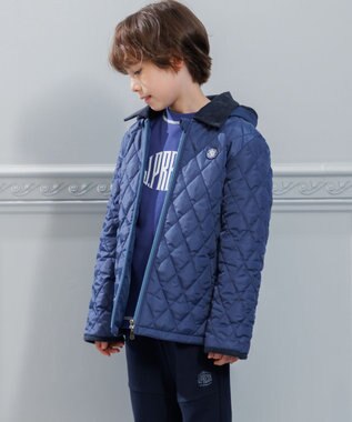 J.PRESS KIDS 【100-130cm】20/2 天竺ロゴ カットソー ダルブルー系