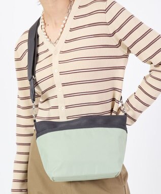 LeSportsac SMALL BUCKET BAG/フロスティグリーン/サンダー フロスティグリーン/サンダー