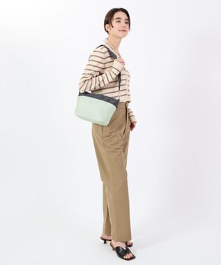 LeSportsac SMALL BUCKET BAG/フロスティグリーン/サンダー フロスティグリーン/サンダー