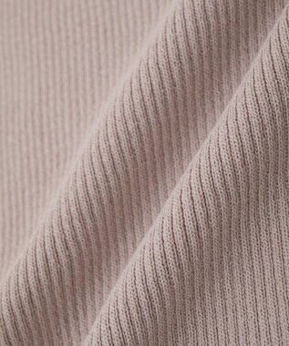 earth music&ecology 【接触冷感】襟付きニットカーディガン Pink