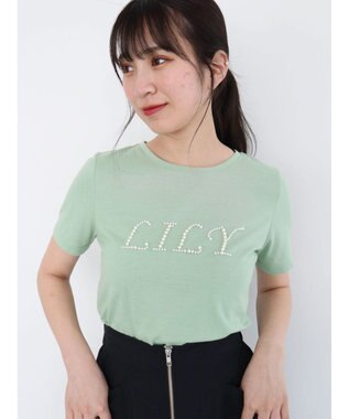 Green Parks ・swing by パールロゴTEE Green