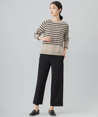 J.PRESS LADIES リングパール ワントップ ネックレス シルバー系