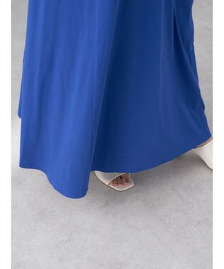 earth music&ecology Ａラインカットワンピース Royal Blue