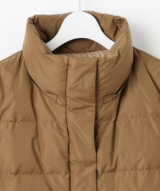 自由区 L 【17号サイズまで展開・WEB限定カラーあり・SHIHOさん着用】マイクロタッサーダウン コートⅡ [WEB限定]キャメル
