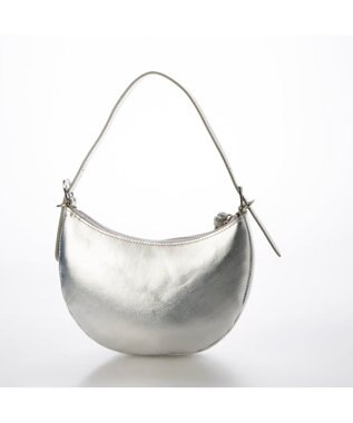 UNBILLION ペルケ perche / ラウンドシェイプ2wayワンショルダー シルバー