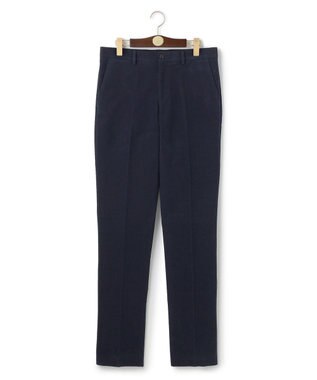 J.PRESS MEN モールスキンストレッチ スローンパンツ ネイビー系