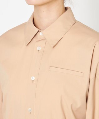 NAVE 【ReNAVE・セットアップ可/洗える/接触冷感/UVケア】コットンポリブロード オールインワン ベージュ系