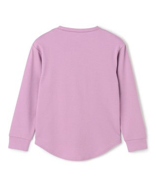 UNFILO 【110-150cm】選べるアソート ロゴロンT(UNISEX) [刺繍ロゴ]ラベンダー