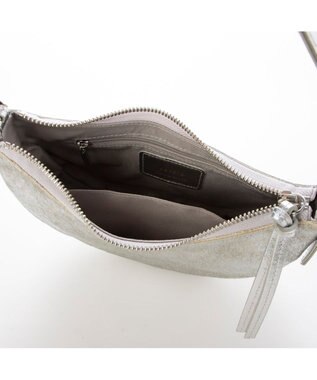 UNBILLION ペルケ perche / ラウンドシェイプ2wayワンショルダー シルバー