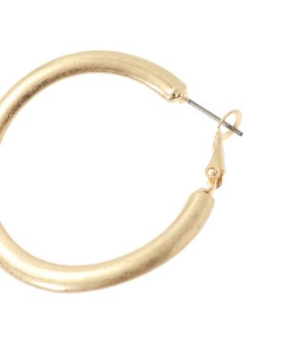 AMERICAN HOLIC マットフープピアス Gold