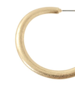 AMERICAN HOLIC マットフープピアス Gold