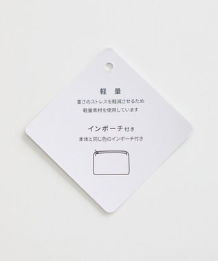 earth music&ecology 【軽量】チャーム付きミニトートバッグ Black