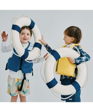 HELLY HANSEN 【キッズ・はっ水・UVカット・耐海水・耐塩素・記名ラベル付】バスクショーツ オーシャンネイビー