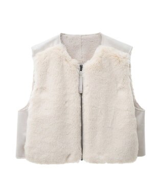 Green Parks ■ＥＳＣＡＲ　フラッフィーベスト Ivory