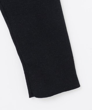 自由区 S 【セットアップ対応】ヴィスコースウールニット ワンピース ブラック系