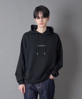 WEGO 【ユニセックス着用ITEM】ワンポイントプルパーカー ブラック