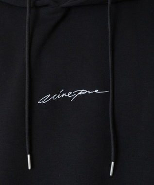 WEGO 【ユニセックス着用ITEM】ワンポイントプルパーカー ブラック