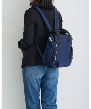 MioFIRANO はっ水軽量ナイロン2WAYリュック　FIRANO フィラノ NAVY