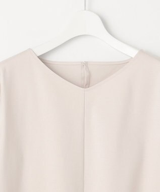 23区 【新色追加/洗える】スムースデザイン パフスリーブ カットソー ベージュ系