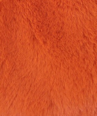 MOONBAT Faviora Faux Fur フェイクファー ワンハンドルバッグ ／ファーバッグ オレンジ