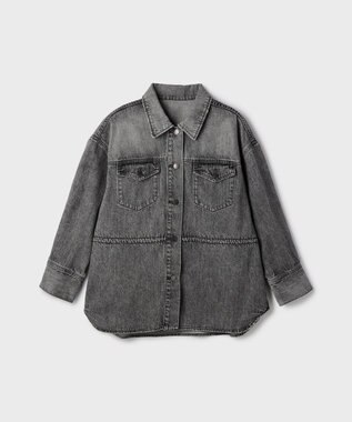 GRACE CONTINENTAL デニムシャツジャケット ブラック