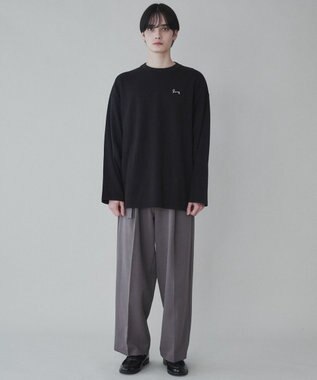 WEGO AIRFUNCTION　シンプルロゴロンT ブラック