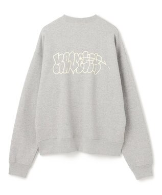 NAVE 【xNAVE】Six Sence Recordコラボ グラフィッククルースウェット ライトグレー系