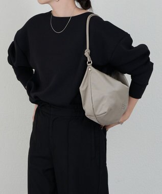 russet 【2025AW新作】クラウズナイロン ラウンド2WAYショルダーバッグ(CE-1621) Gray