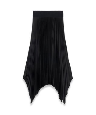 JOSEPH ニットウィーブプリッセ　プリーツスカート Black