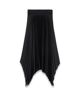 JOSEPH ニットウィーブプリッセ　プリーツスカート Black