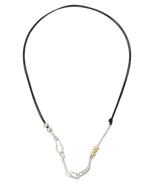 Green Parks ｅｖｅｒｙ　ｗａｌｋ．コードミックスネックレス Black