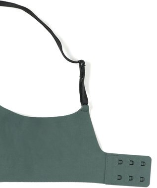 WACOAL ノンワイヤーブラ 【GOCOCi ゴコチ】 ラクなのにしっかりフィット 立体的なバストシルエット レディース ハーフトップ ブラトップ CGG233 /ワコール グリーン