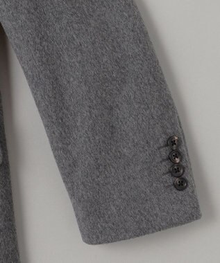 GOTAIRIKU 【MTRピュアカシミヤ】シングルブレストチェスターフィールドコート グレー系