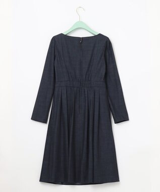 TOCCA 【洗える！】BLUE CIEL 長袖ドレス ダークネイビー系