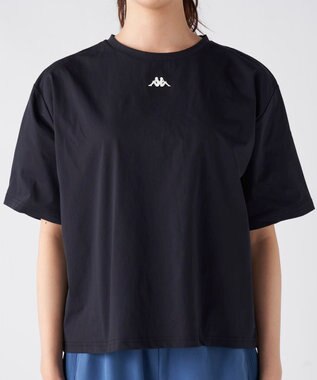 OP／FILA 【Kappa】半袖ロゴTシャツ ブラック