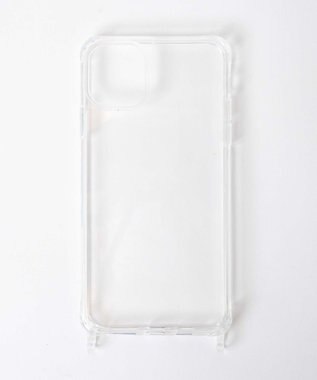 WEGO ストラップホール付きクリアiphoneケース 柄3