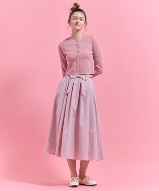 TOCCA RIBBON BLOOM カーディガン ピンク系