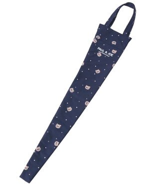 MOONBAT 【新色追加】ポール & ジョー (PAUL & JOE　ACCESSOIRES)長傘 折りたたみ傘兼用 吸水傘袋 ネイビーブルー
