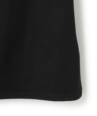 ICB L 【接触冷感・UVケア・速乾・洗える】カップ付きサテンキャミソール ブラック系