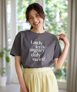 【洗濯機可/UVケア/接触冷感】半袖ロゴＴシャツ