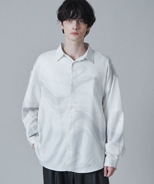 WEGO アムンゼンパターンBIGシャツ 柄2