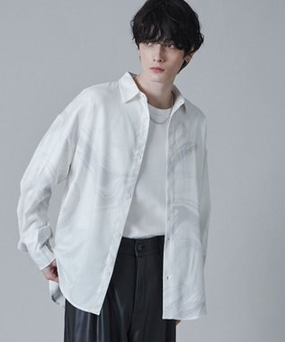 WEGO アムンゼンパターンBIGシャツ 柄2