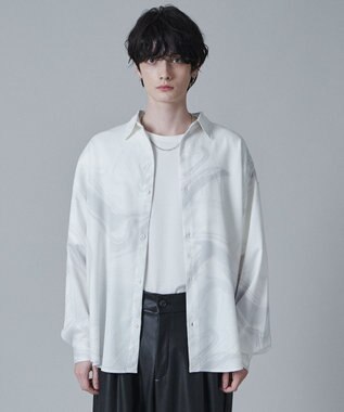 WEGO アムンゼンパターンBIGシャツ 柄2